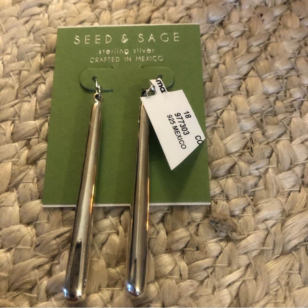 Sterling silver earrings